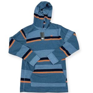 Quiksilver Youth XL 18/20 Thermal Waffle Knit Pullover Long Sleeve Hoodie Shirt